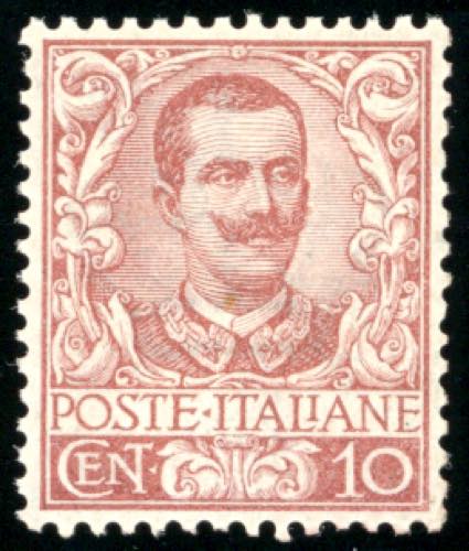 1901 - 10 cent. Floreale (71), ... 