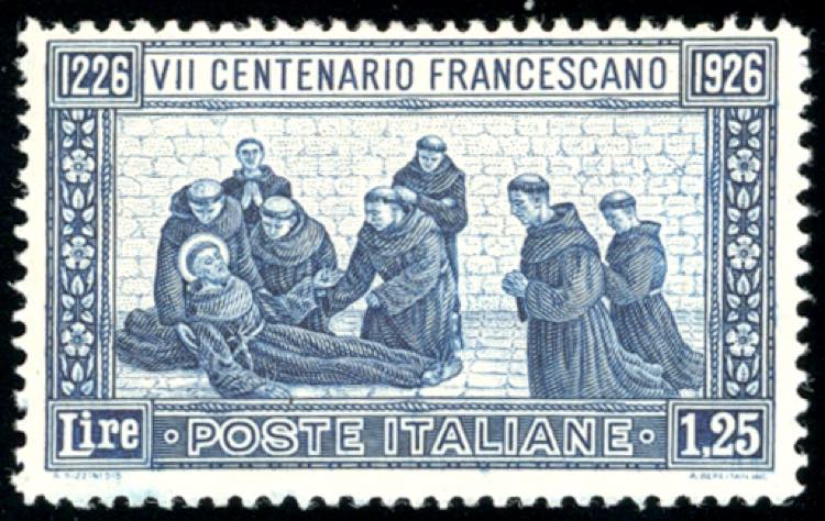 1926 - 1,25 lire S.Francesco, ... 