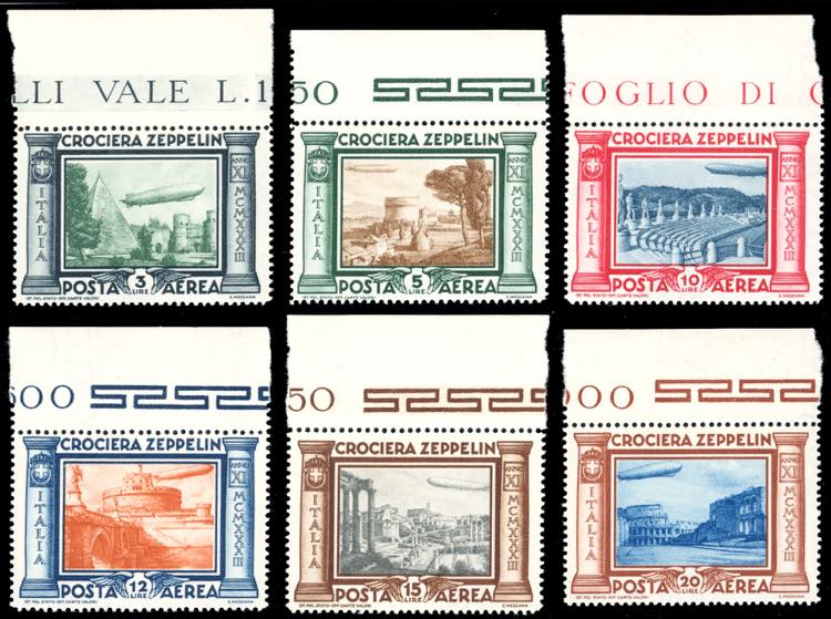 1933 - Zeppelin, serie completa ... 