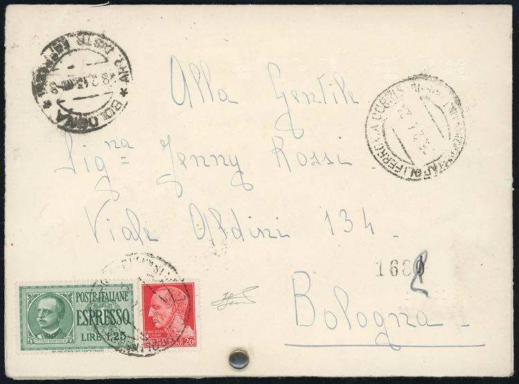 1943 - 1,25 lire espresso e 20 ... 