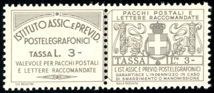 1936 - 3 lire Istituto ... 