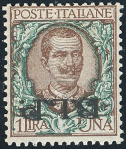 1922 - 1 lira soprastampa BLP del ... 