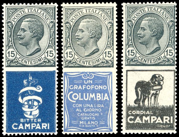 1924 - 15 cent. Bitter Campari, ... 