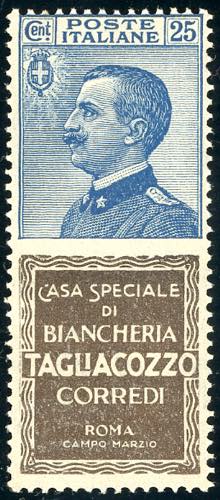 1924 - 25 cent. Tagliacozzo (8), ... 