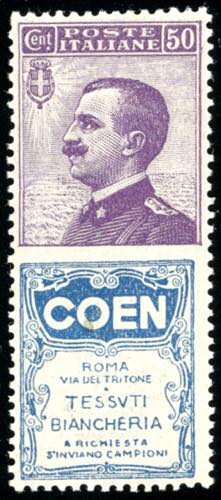 1924 - 50 cent. Coen (10), ottima ... 