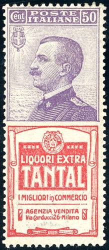 1924 - 50 cent. Tantal (18), ... 