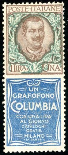 1924 - 1 lira Columbia (19), ... 