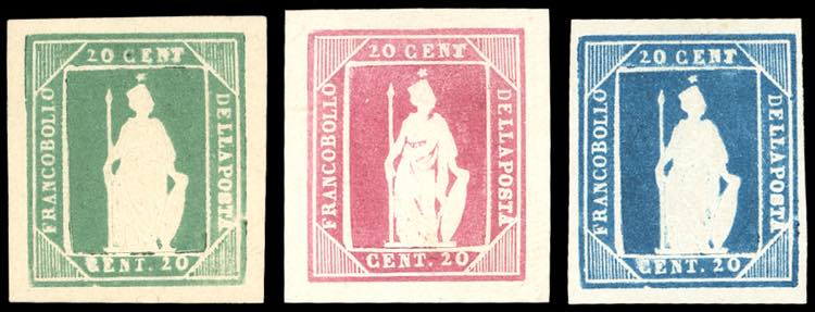 1862 - 20 cent. saggi Thermignon ... 