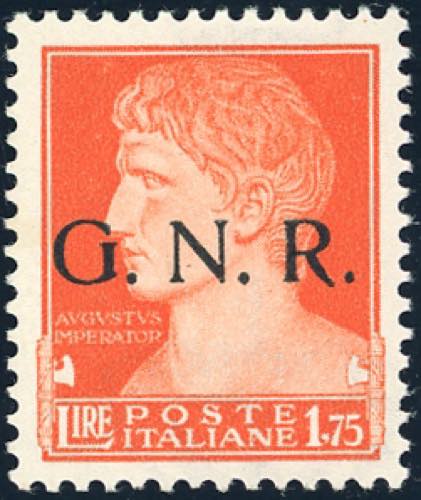 1943 - 1,75 lire soprastampa ... 