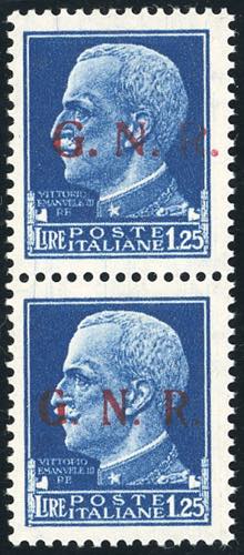 1943 - 1,25 lire soprastampa ... 