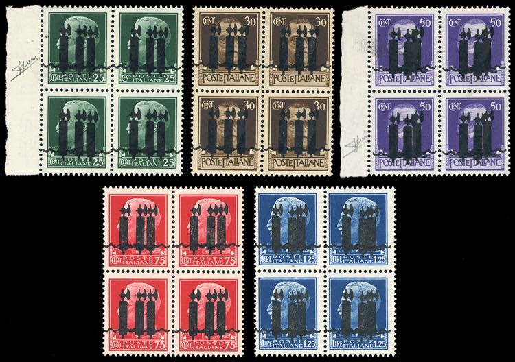 1944 - 25 cent., 30 cent., 50 ... 