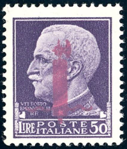 1944 - 50 lire soprastampa fascio ... 