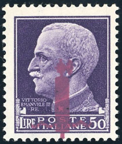 1944 - 50 lire soprastampato ... 