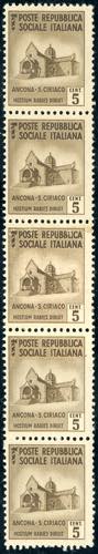 1944 - 5 cent. Monumenti ... 
