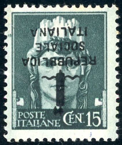 1944 - 15 cent. soprastampa ... 