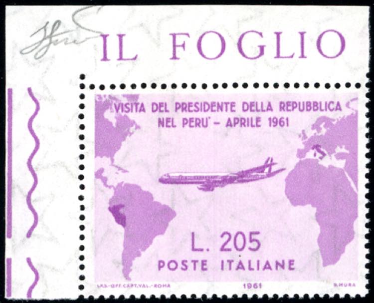 1961 - 205 lire Gronchi Rosa ... 