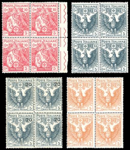 1915/16 - Croce Rossa, serie ... 