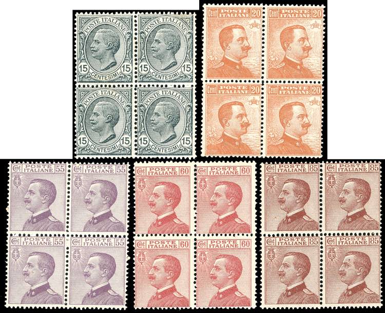 1917/20 - Michetti e Leoni, serie ... 