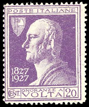 1927 - 20 cent. Volta violetto, ... 