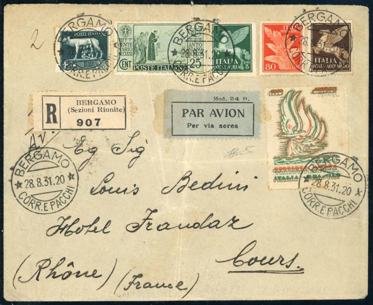 1931 - Vignetta erinnofila della ... 