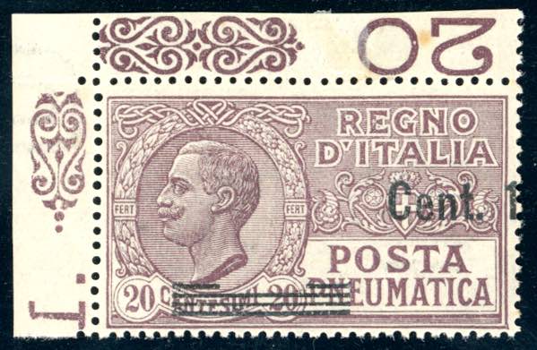 1927 - 15 cent. su 20 cent., solo ... 