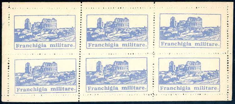 1943 - Franchigia, azzurro ... 