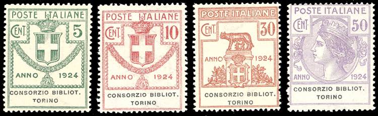 CONSORZIO BIBLIOT. TORINO 1924 - ... 