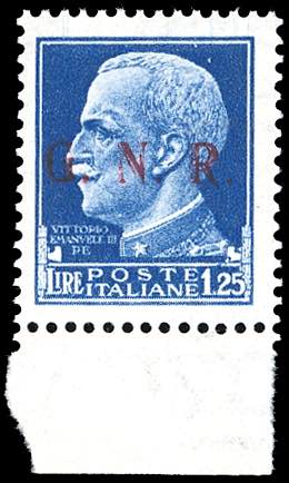 1943 - 1,25 lire soprastampa ... 