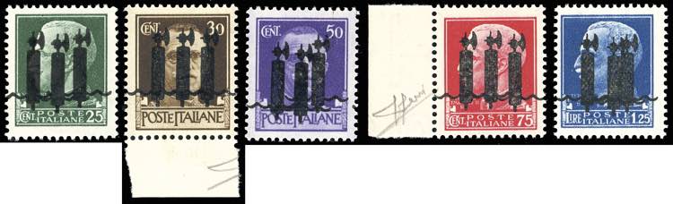 1944 - 25 cent., 30 cent., 50 ... 