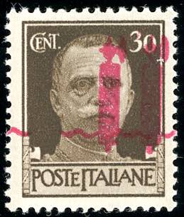 1944 - 30 cent., doppia ... 