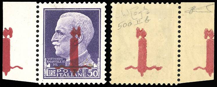 1944 - 50 lire soprastampato ... 