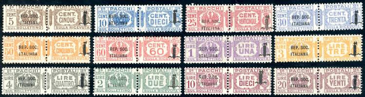 1944 - Soprastampati, serie ... 