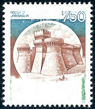 1990 - 750 lire Castelli (1524A), ... 