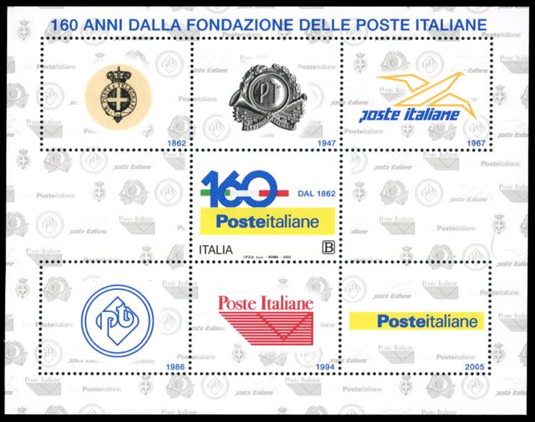 2022 - Poste Italiane, foglietto, ... 