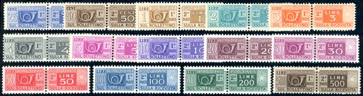 1946/51 - Filigrana ruota, ... 