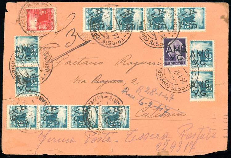 1947 - 25 cent. Democratica, ... 