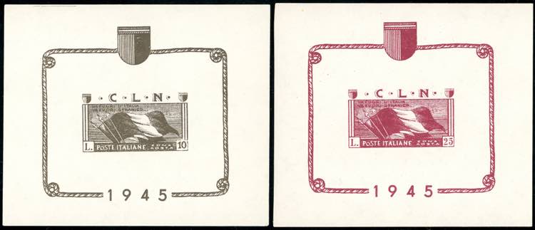 AOSTA FOGLIETTI 1944 - 10 lire e ... 