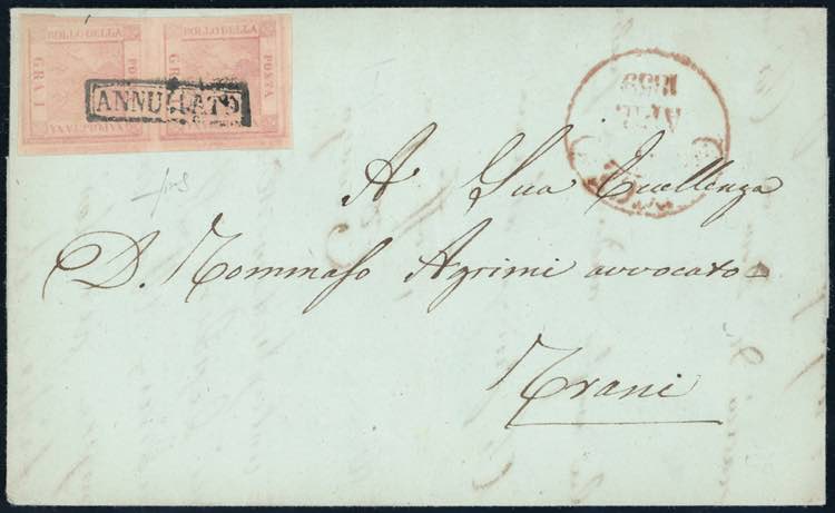 1859 - 1 grano rosa chiaro, I ... 