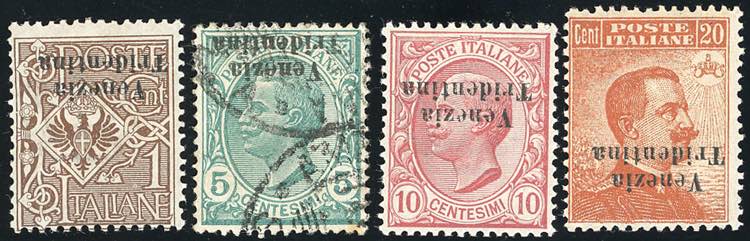 TRENTINO ALTO ADIGE 1918 - Quattro ... 