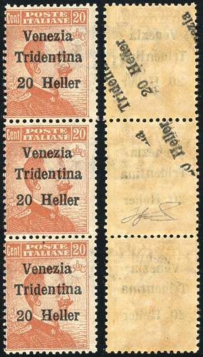 TRENTINO ALTO ADIGE 1918 - 20 h. ... 