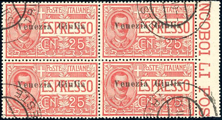 VENEZIA GIULIA ESPRESSI 1919 - 25 ... 