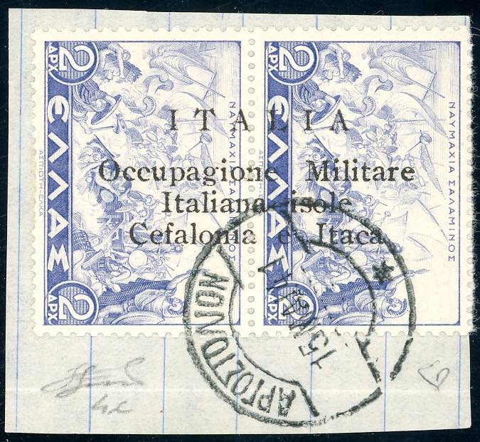 EMISSIONI DI ARGOSTOLI 1941 - 2 d. ... 