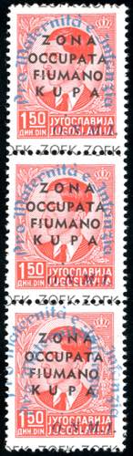 ZONA FIUMANO KUPA 1942 - 1,50 d. ... 