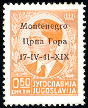 MONTENEGRO 1941 - 50 p. ... 