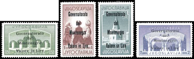 MONTENEGRO 1942 - Legionari, ... 