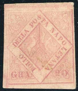 1859 - 20 grana rosa chiaro, II ... 