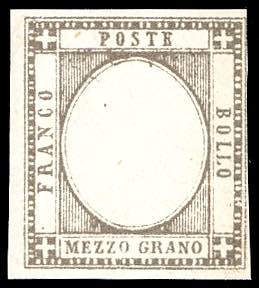 1861 - 1/2 grano bistro bruno, ... 