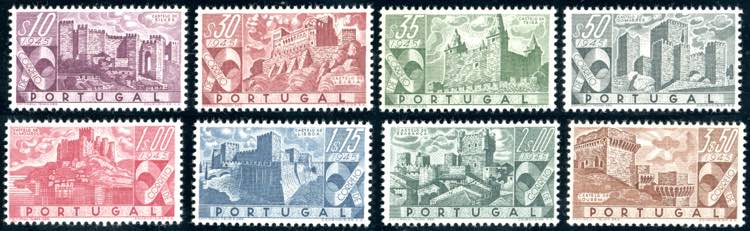 PORTOGALLO 1946 - Castelli, serie ... 