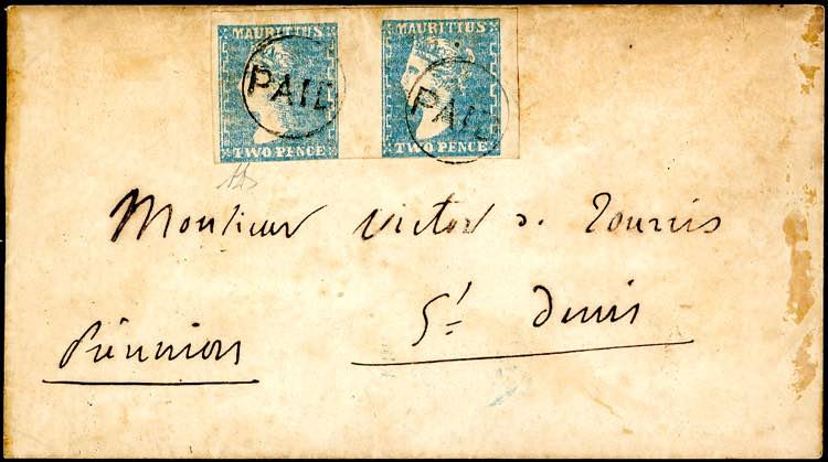 BRITISH COLONIES - MAURITIUS 1860 ... 