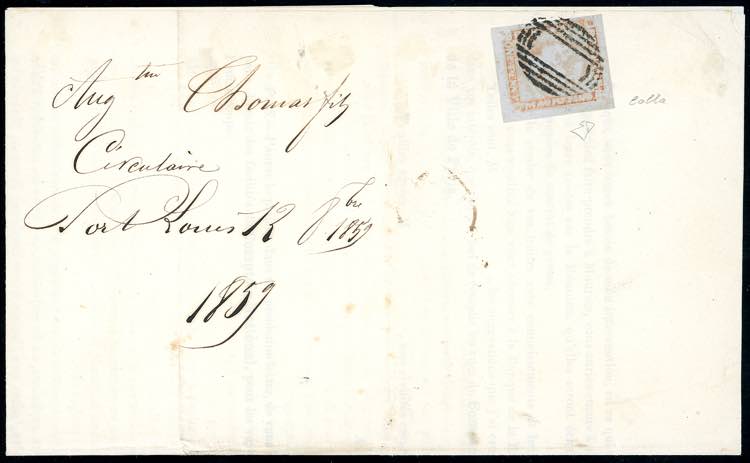 BRITISH COLONIES - MAURITIUS 1859 ... 